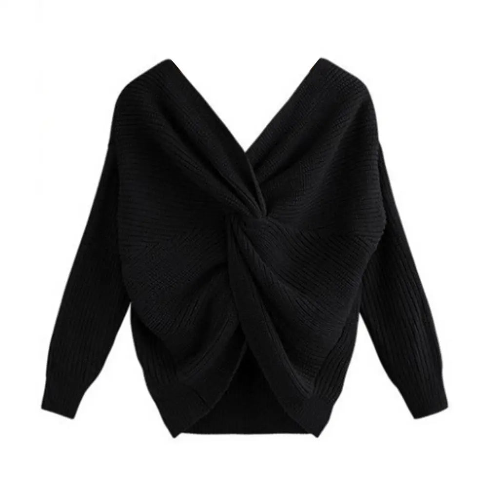 Knot front and back jumper