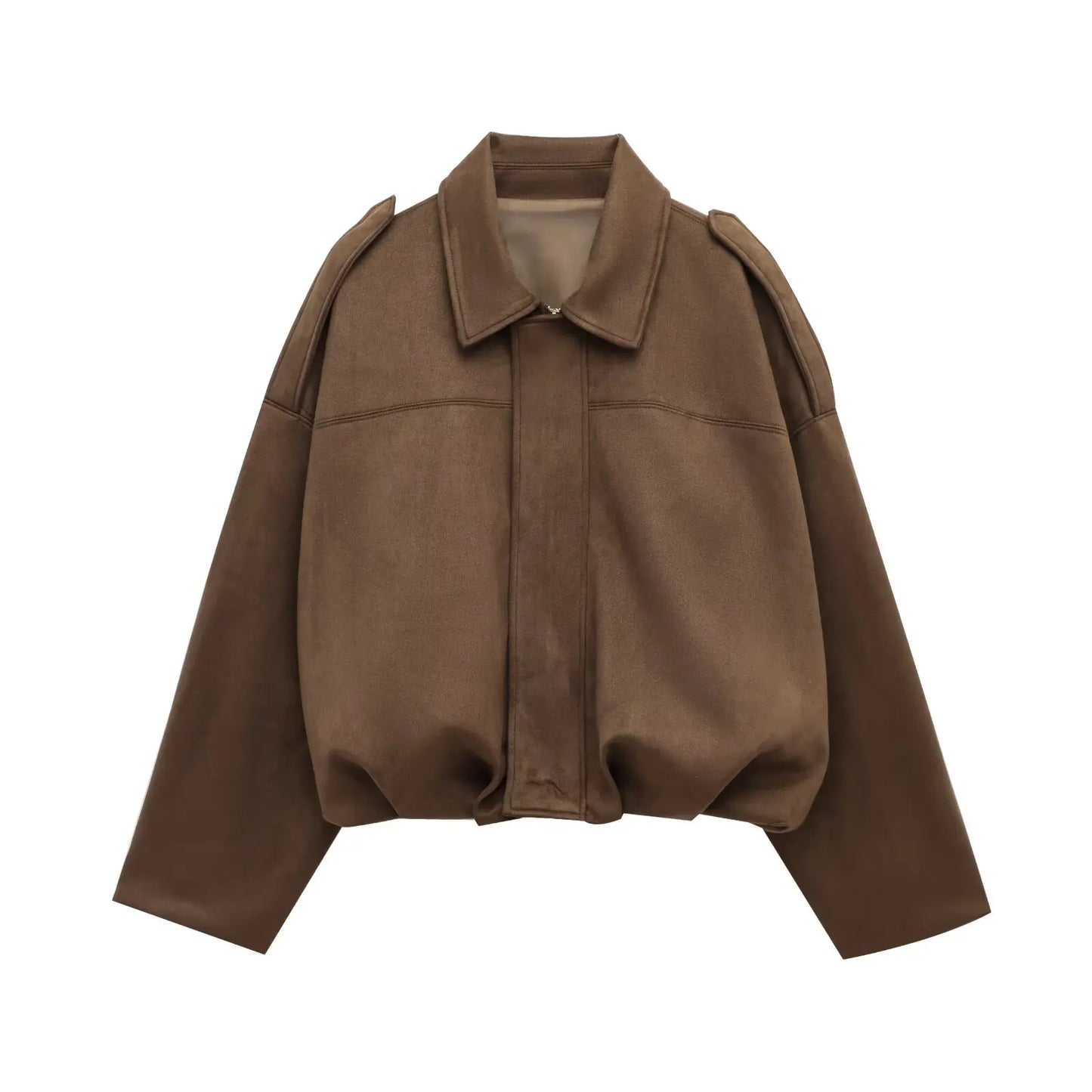 Suede Loose Casual Jacket