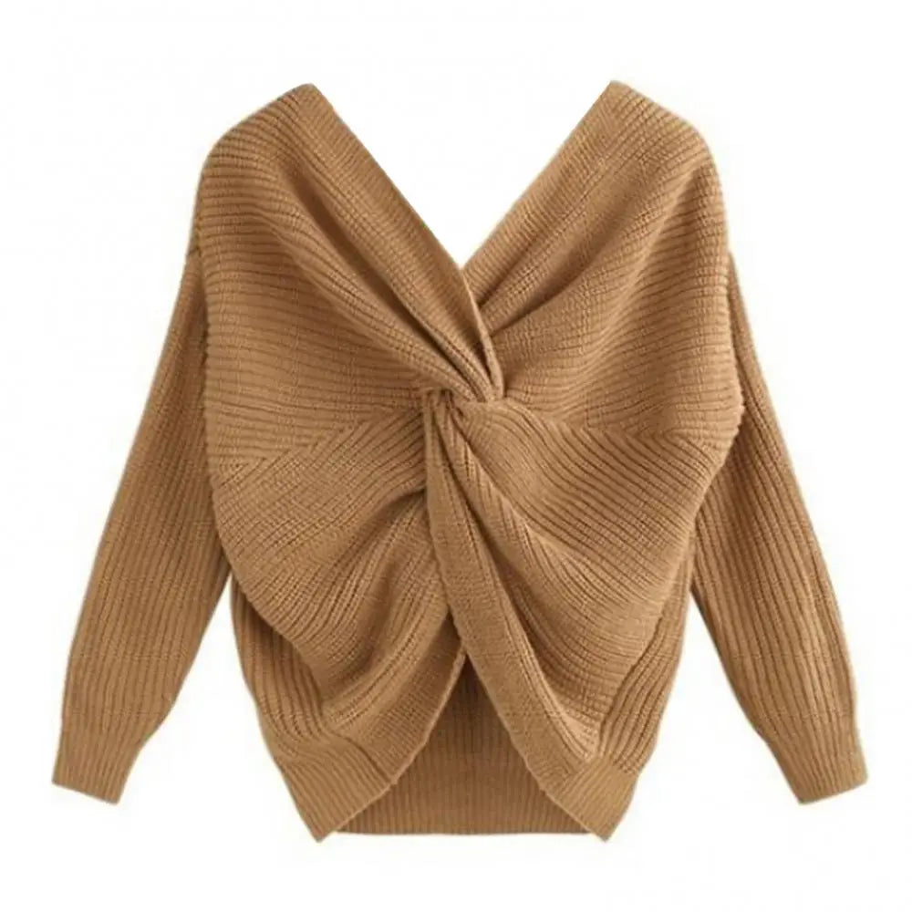Knot front and back jumper