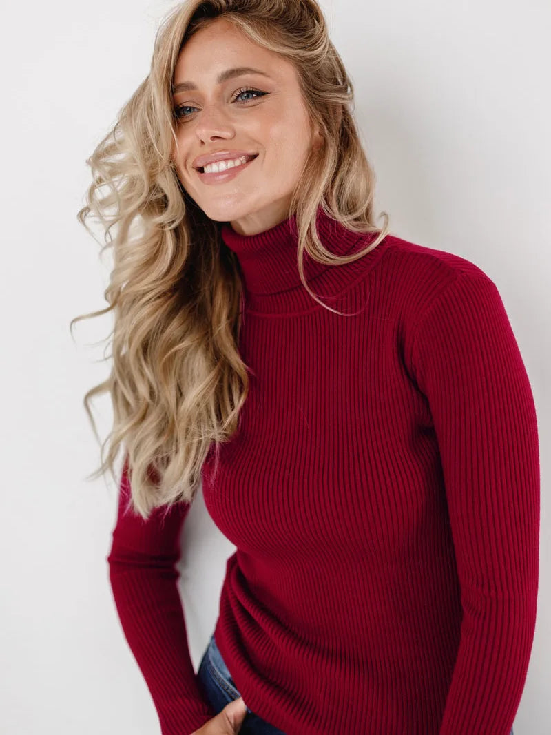 Basic High Neck Jumper