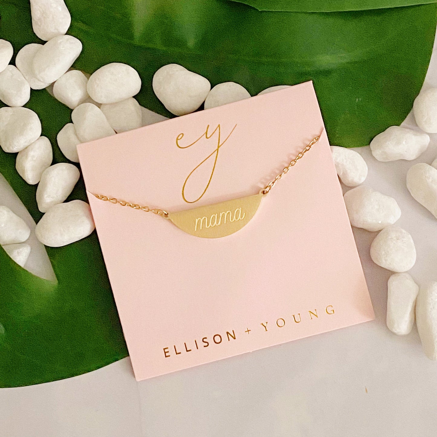 Hamilton Sphere Mama Necklace-3